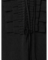 Черная блузка с вышивкой от Ermanno Scervino