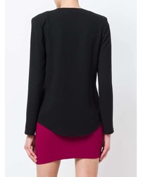 Черная блузка с длинным рукавом от IRO