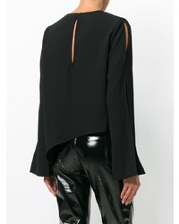 Черная блузка с длинным рукавом от IRO