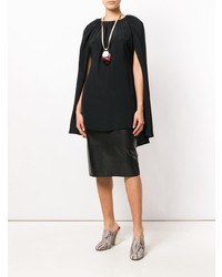 Черная блузка с длинным рукавом от Marni