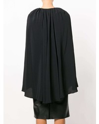 Черная блузка с длинным рукавом от Marni