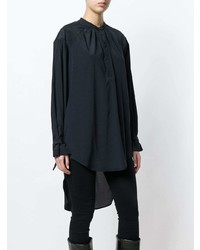 Черная блузка с длинным рукавом от A.F.Vandevorst