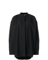 Черная блузка с длинным рукавом от Damir Doma