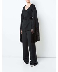 Черная блузка с длинным рукавом от Ellery