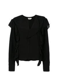 Черная блузка с длинным рукавом от Isabel Marant Etoile