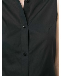 Черная блузка с длинным рукавом от Chalayan