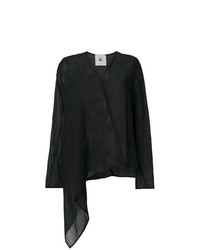 Черная блузка с длинным рукавом от Lost & Found Rooms