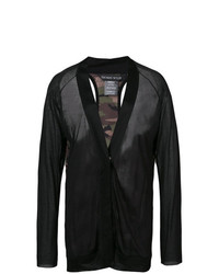 Черная блузка с длинным рукавом от Thomas Wylde