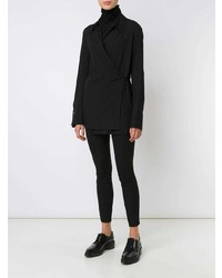 Черная блузка с длинным рукавом от Ann Demeulemeester