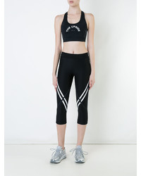 Черная блузка с принтом от The Upside