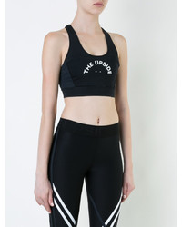 Черная блузка с принтом от The Upside