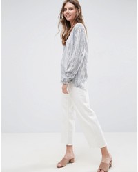 Черная блузка с принтом от B.young