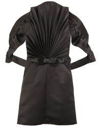 Черная блузка со складками от Maison Margiela