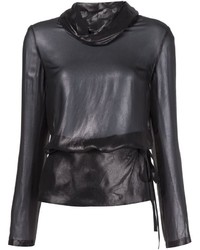Черная блузка от Ann Demeulemeester