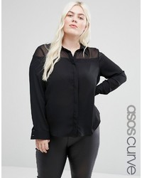 Черная блузка от Asos