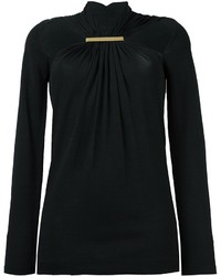 Черная блузка от Barbara Bui