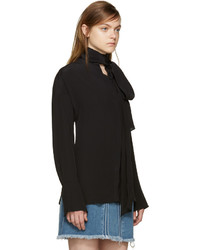 Черная блузка от Chloé