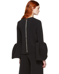 Черная блузка от Roksanda