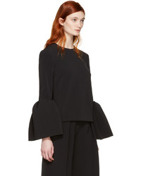 Черная блузка от Roksanda