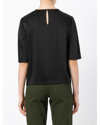 Черная блузка от Fendi