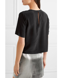 Черная блузка от Equipment