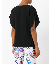 Черная блузка от Emilio Pucci