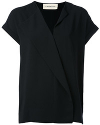 Черная блузка от By Malene Birger