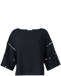 Черная блузка от Chloé