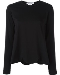 Черная блузка от Comme des Garcons