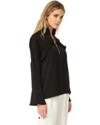 Черная блузка от IRO