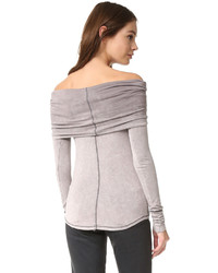 Черная блузка от Free People