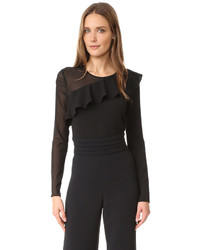 Черная блузка от Cushnie et Ochs