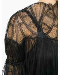 Черная блузка от Maria Lucia Hohan