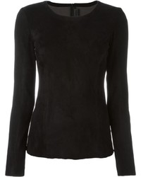 Черная блузка от Drome