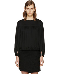 Черная блузка от Etoile Isabel Marant