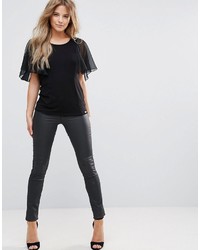 Черная блузка от Bellfield