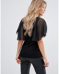Черная блузка от Bellfield