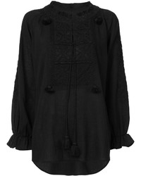 Черная блузка от Figue