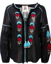 Черная блузка от Figue