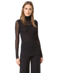 Черная блузка от Fuzzi