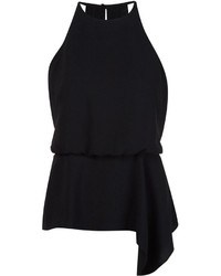 Черная блузка от Halston