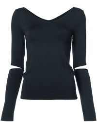 Черная блузка от Helmut Lang