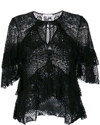 Черная блузка от IRO
