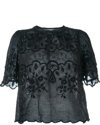 Черная блузка от Isabel Marant