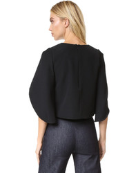 Черная блузка от Milly