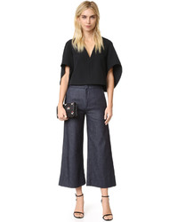 Черная блузка от Milly