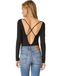 Черная блузка от Rachel Pally