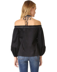Черная блузка от Alexis