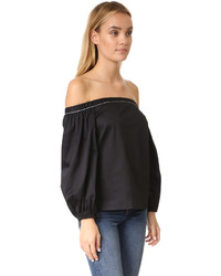 Черная блузка от Alexis