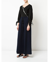 Черная блузка от Le Ciel Bleu